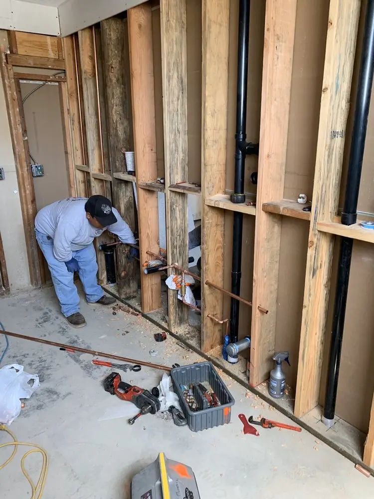 Commercial rough-in plumbing for Commercial Plumbing in Westworth
